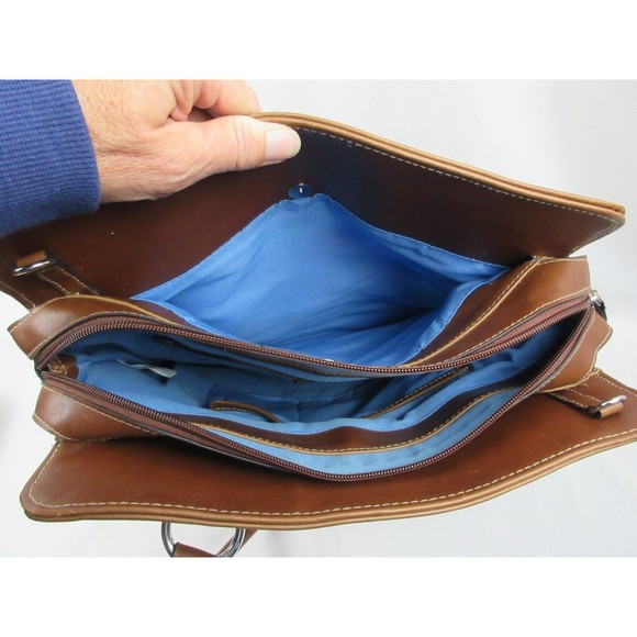 Purse Shoulder Bag Chaps By Ralph Lauren Floral Purse Handbag - Picture 8 of 9